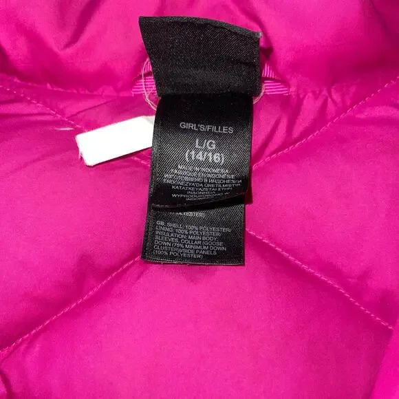 North Face Coat Girls Aconcagua 550 Colorful Down Filled Jacket - Picture 11 of 12